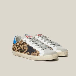 Golden Goose leopard sneakers